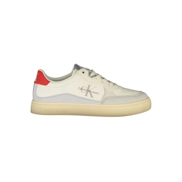 CHAUSSURES DE SPORT POUR HOMMES CALVIN KLEIN BLANCHES - CALVIN KLEIN