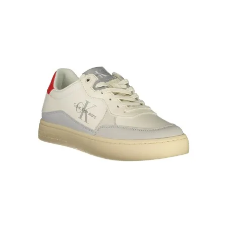CHAUSSURES DE SPORT POUR HOMMES CALVIN KLEIN BLANCHES - CALVIN KLEIN