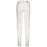 CALVIN KLEIN JEAN EN DENIM FEMME BLANC - CALVIN KLEIN