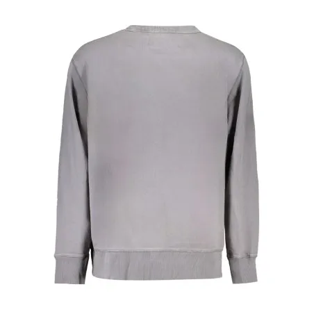 SWEAT-SHIRT SANS FERMETURE ÉCLAIR GRIS CALVIN KLEIN POUR HOMMES - CALVIN KLEIN