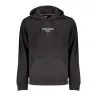 SWEAT-SHIRT SANS FERMETURE ÉCLAIR NOIR TOMMY HILFIGER POUR HOMMES - TOMMY HILFIGER