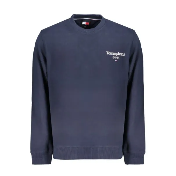 SWEAT-SHIRT SANS FERMETURE ÉCLAIR BLEU TOMMY HILFIGER POUR HOMMES - TOMMY HILFIGER