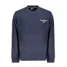 SWEAT-SHIRT SANS FERMETURE ÉCLAIR BLEU TOMMY HILFIGER POUR HOMMES - TOMMY HILFIGER