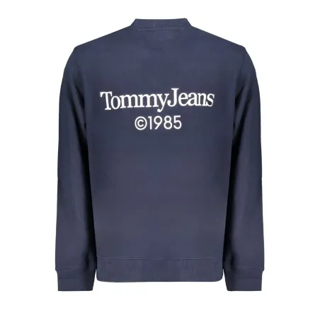 SWEAT-SHIRT SANS FERMETURE ÉCLAIR BLEU TOMMY HILFIGER POUR HOMMES - TOMMY HILFIGER