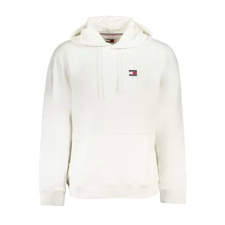 SWEAT-SHIRT TOMMY HILFIGER BLANC SANS FERMETURE ÉCLAIR POUR HOMMES - TOMMY HILFIGER
