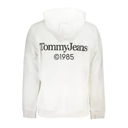 SWEAT-SHIRT TOMMY HILFIGER BLANC SANS FERMETURE ÉCLAIR POUR HOMMES - TOMMY HILFIGER