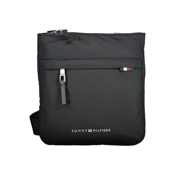 SAC BANDOULIÈRE NOIR TOMMY HILFIGER POUR HOMMES - TOMMY HILFIGER