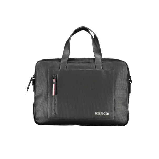 TOMMY HILFIGER PORTE-DOCUMENTS HOMME NOIR - TOMMY HILFIGER