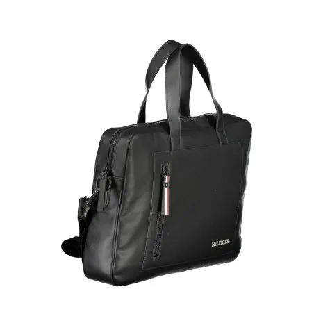 TOMMY HILFIGER PORTE-DOCUMENTS HOMME NOIR - TOMMY HILFIGER