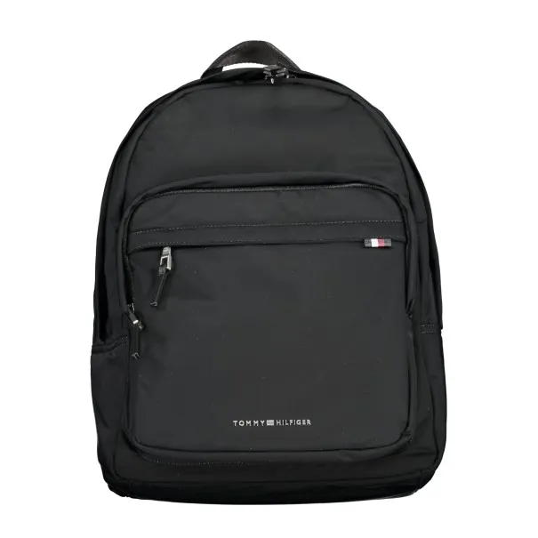 SAC À DOS NOIR TOMMY HILFIGER POUR HOMMES - TOMMY HILFIGER