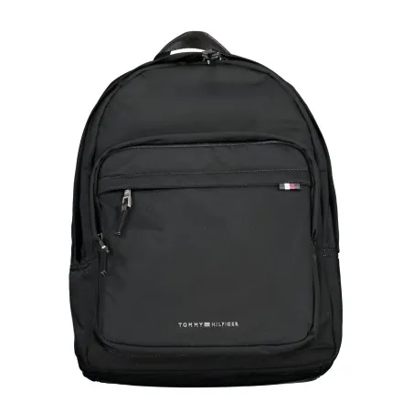 SAC À DOS NOIR TOMMY HILFIGER POUR HOMMES - TOMMY HILFIGER