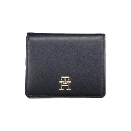 PORTEFEUILLE FEMME TOMMY HILFIGER BLEU - TOMMY HILFIGER