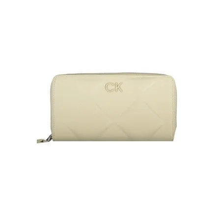 PORTEFEUILLE FEMME CALVIN KLEIN BEIGE - CALVIN KLEIN
