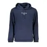 SWEAT-SHIRT SANS FERMETURE ÉCLAIR BLEU TOMMY HILFIGER POUR HOMMES - TOMMY HILFIGER