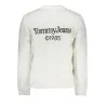 SWEAT-SHIRT TOMMY HILFIGER BLANC SANS FERMETURE ÉCLAIR POUR HOMMES - TOMMY HILFIGER