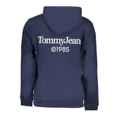 SWEAT-SHIRT SANS FERMETURE ÉCLAIR BLEU TOMMY HILFIGER POUR HOMMES - TOMMY HILFIGER