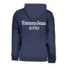 SWEAT-SHIRT SANS FERMETURE ÉCLAIR BLEU TOMMY HILFIGER POUR HOMMES - TOMMY HILFIGER