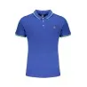 NORVÈGE 1963 POLO HOMME BLEU À MANCHES COURTES - NORWAY 1963