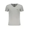 T-SHIRT HOMME ERONAUTICA MILITARE GRIS À MANCHES COURTES - AERONAUTICA MILITARE