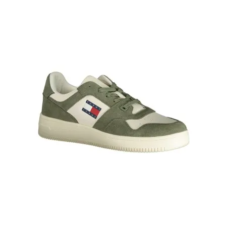 CHAUSSURES DE SPORT POUR HOMMES TOMMY HILFIGER VERTES - TOMMY HILFIGER