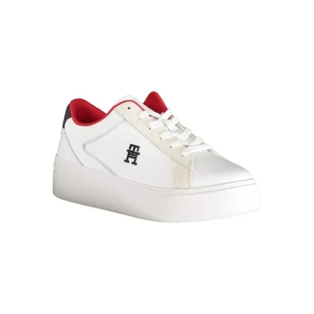 CHAUSSURES DE SPORT POUR FEMMES TOMMY HILFIGER BLANCHES - TOMMY HILFIGER