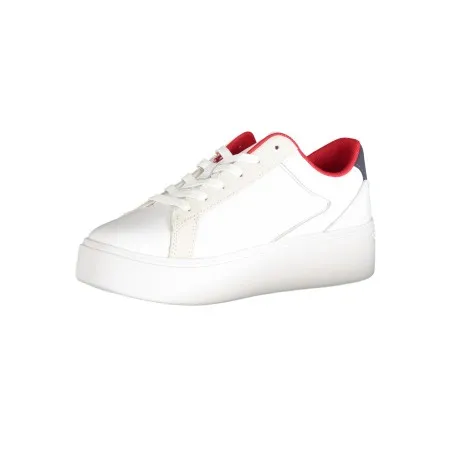 CHAUSSURES DE SPORT POUR FEMMES TOMMY HILFIGER BLANCHES - TOMMY HILFIGER