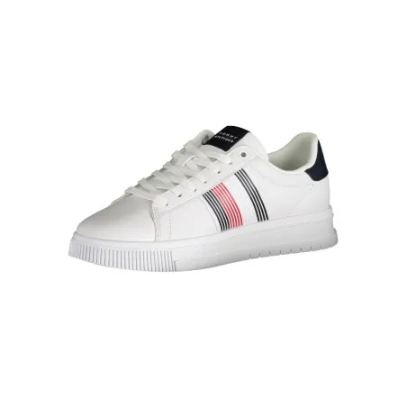 CHAUSSURES DE SPORT BLANCHES TOMMY HILFIGER POUR HOMMES - TOMMY HILFIGER