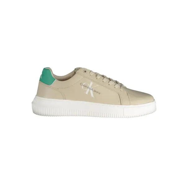 CHAUSSURES DE SPORT POUR HOMMES CALVIN KLEIN BEIGE - CALVIN KLEIN