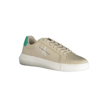 CHAUSSURES DE SPORT POUR HOMMES CALVIN KLEIN BEIGE - CALVIN KLEIN