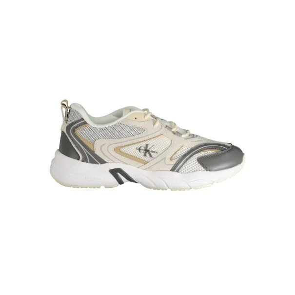CHAUSSURES DE SPORT POUR HOMMES CALVIN KLEIN BEIGE - CALVIN KLEIN
