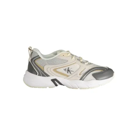 CHAUSSURES DE SPORT POUR HOMMES CALVIN KLEIN BEIGE - CALVIN KLEIN