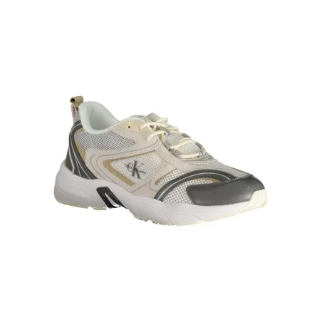 CHAUSSURES DE SPORT POUR HOMMES CALVIN KLEIN BEIGE - CALVIN KLEIN