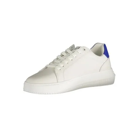 CHAUSSURES DE SPORT POUR HOMMES CALVIN KLEIN BLANCHES - CALVIN KLEIN