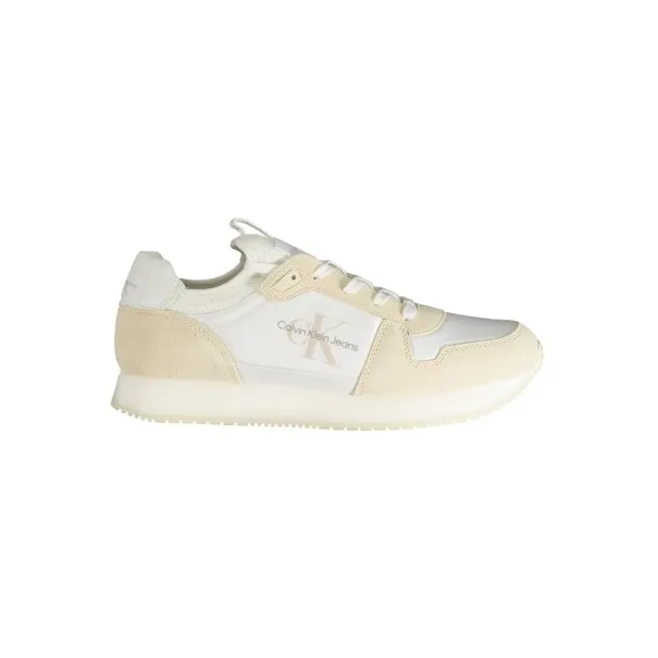 CHAUSSURES DE SPORT POUR HOMMES CALVIN KLEIN BLANCHES - CALVIN KLEIN