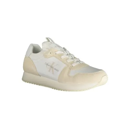 CHAUSSURES DE SPORT POUR HOMMES CALVIN KLEIN BLANCHES - CALVIN KLEIN