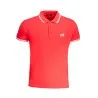 CAVALLI POLO MANCHES COURTES HOMME CLASS ROUGE - CAVALLI CLASS