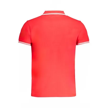 CAVALLI POLO MANCHES COURTES HOMME CLASS ROUGE - CAVALLI CLASS