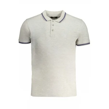 POLO HOMME CAVALLI CLASS GRIS MANCHES COURTES - CAVALLI CLASS