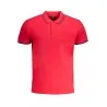 CAVALLI POLO MANCHES COURTES HOMME CLASS ROUGE - CAVALLI CLASS