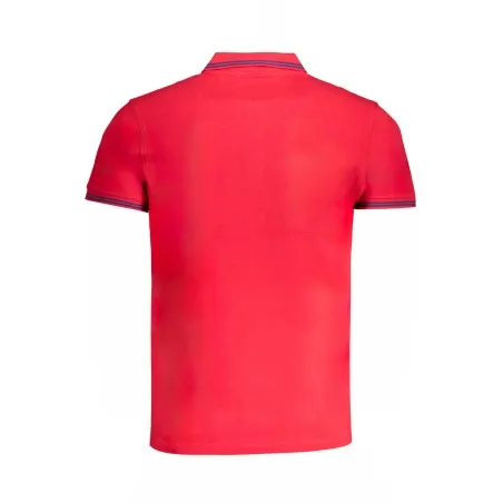 CAVALLI POLO MANCHES COURTES HOMME CLASS ROUGE - CAVALLI CLASS
