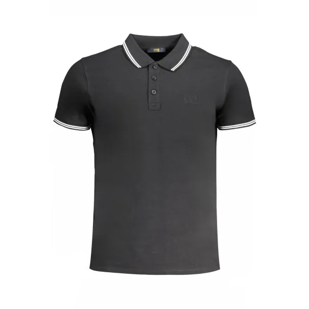 CAVALLI POLO MANCHES COURTES HOMME CLASS NOIR - CAVALLI CLASS