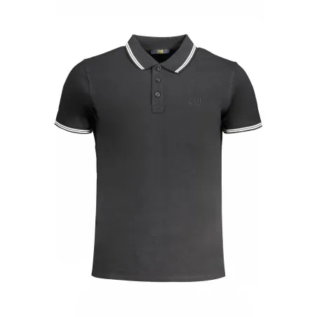 CAVALLI POLO MANCHES COURTES HOMME CLASS NOIR - CAVALLI CLASS