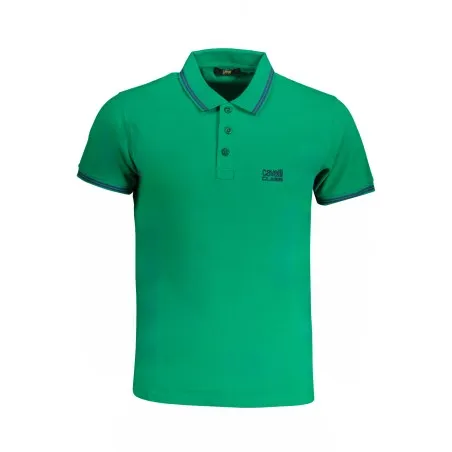 POLO HOMME CAVALLI CLASS VERT MANCHES COURTES - CAVALLI CLASS