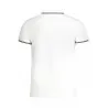 POLO HOMME CAVALLI CLASS BLANC MANCHES COURTES - CAVALLI CLASS