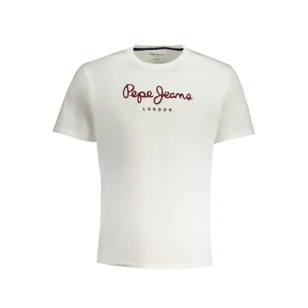 PEPE JEANS T-SHIRT À MANCHES COURTES HOMME BLANC - PEPE JEANS
