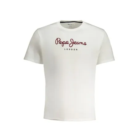 PEPE JEANS T-SHIRT À MANCHES COURTES HOMME BLANC - PEPE JEANS