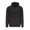 SWEAT-SHIRT SANS FERMETURE ÉCLAIR NOIR CALVIN KLEIN POUR HOMMES - CALVIN KLEIN