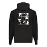 SWEAT-SHIRT SANS FERMETURE ÉCLAIR NOIR CALVIN KLEIN POUR HOMMES - CALVIN KLEIN