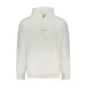 SWEAT-SHIRT SANS FERMETURE ÉCLAIR BLANC CALVIN KLEIN POUR HOMMES - CALVIN KLEIN