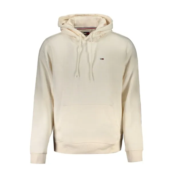SWEAT-SHIRT TOMMY HILFIGER BLANC SANS FERMETURE ÉCLAIR POUR HOMMES - TOMMY HILFIGER